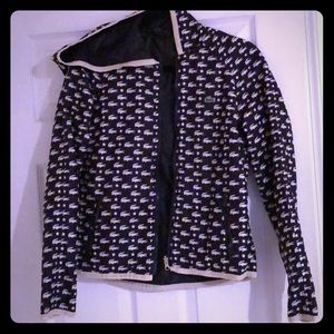 Lacoste Sport reversible windbreaker jacket VGUC